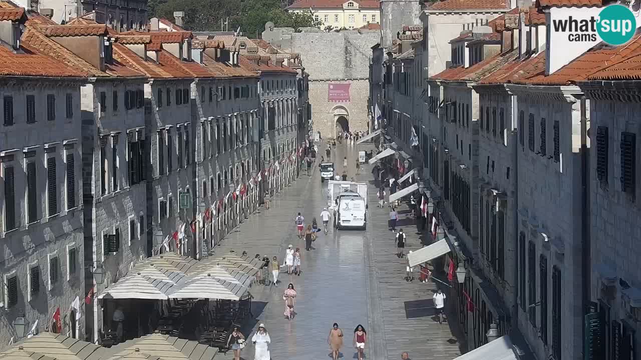 Live Webcam Dubrovnik Stradun