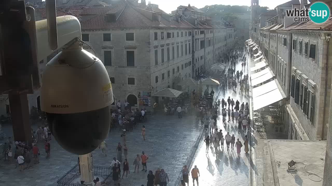 Live Webcam Dubrovnik Stradun