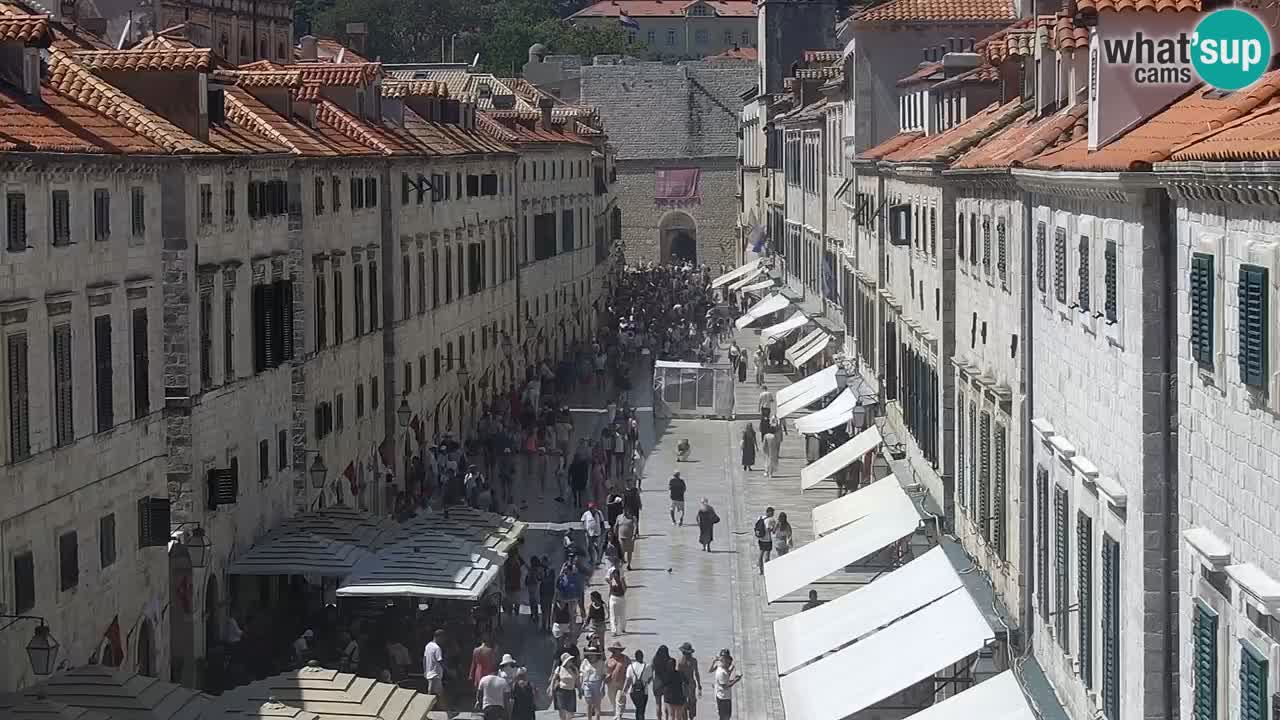 Webcam Ragusa (Dubrovnik) Stradun