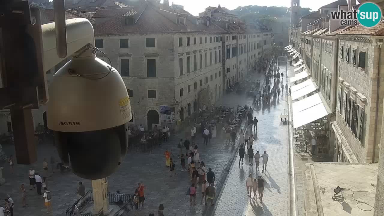 Live Webcam Dubrovnik Stradun