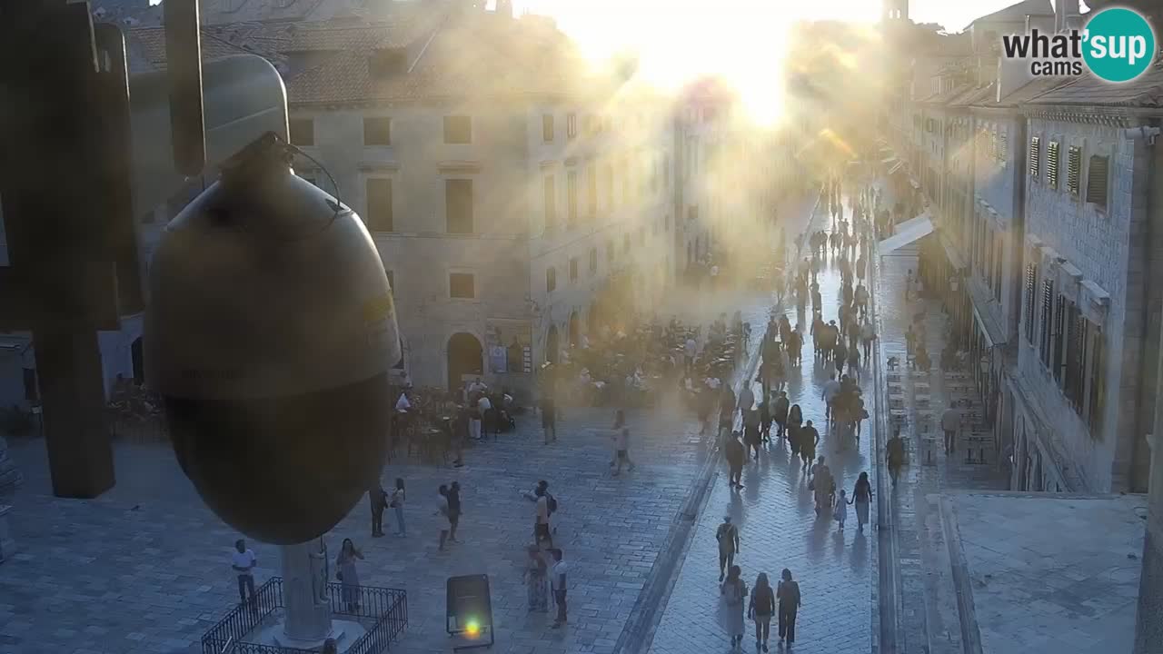 Live Webcam Dubrovnik Stradun