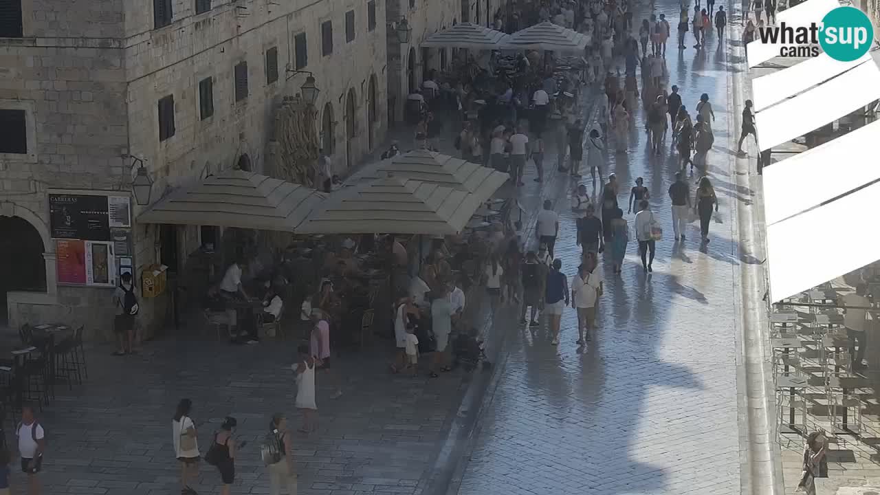 Live Webcam Dubrovnik Stradun