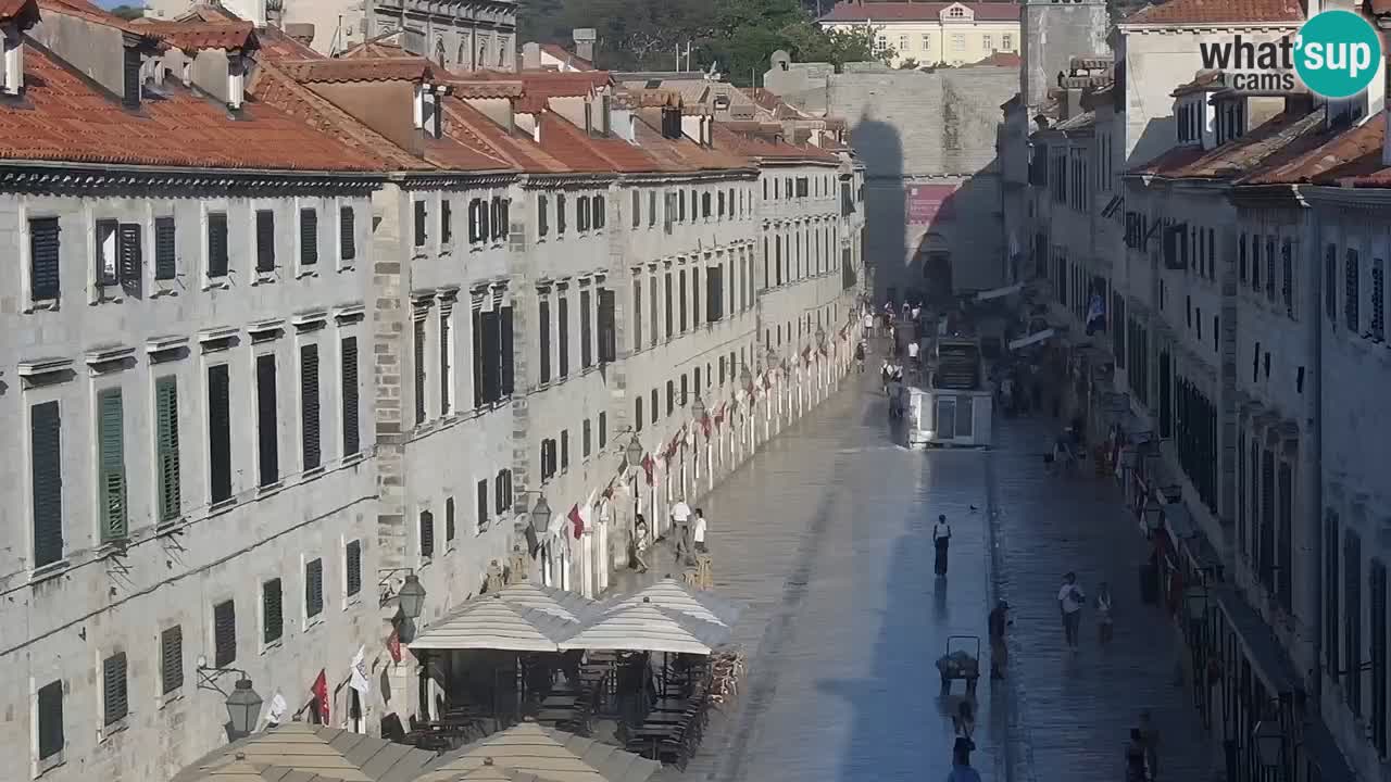 Live Webcam Dubrovnik Stradun