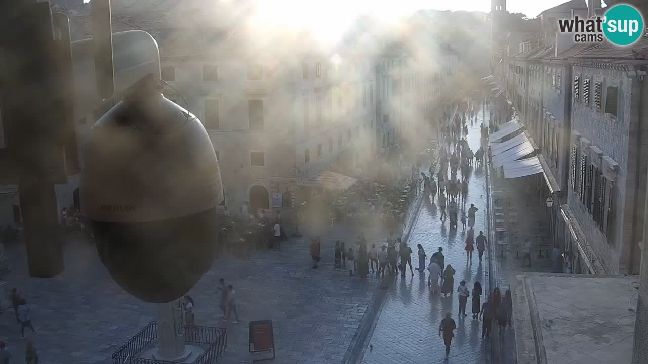 Live Webcam Dubrovnik Stradun