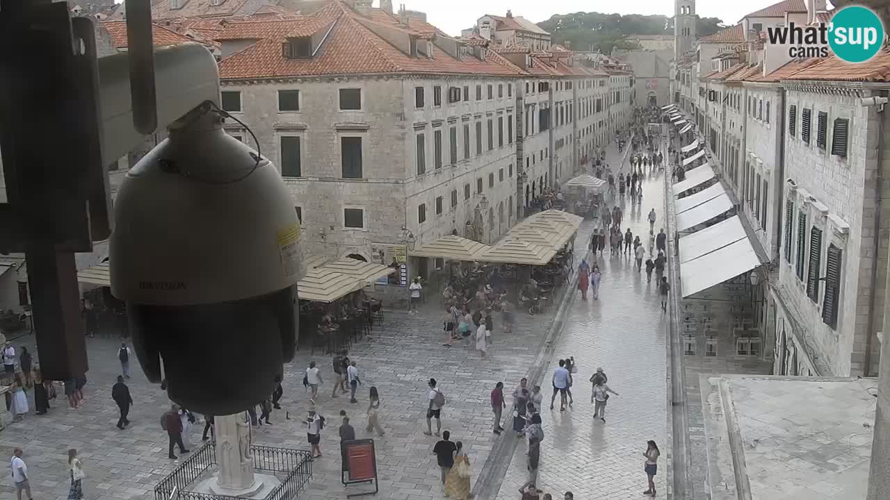 Kamera v živo Dubrovnik Stradun / Placa