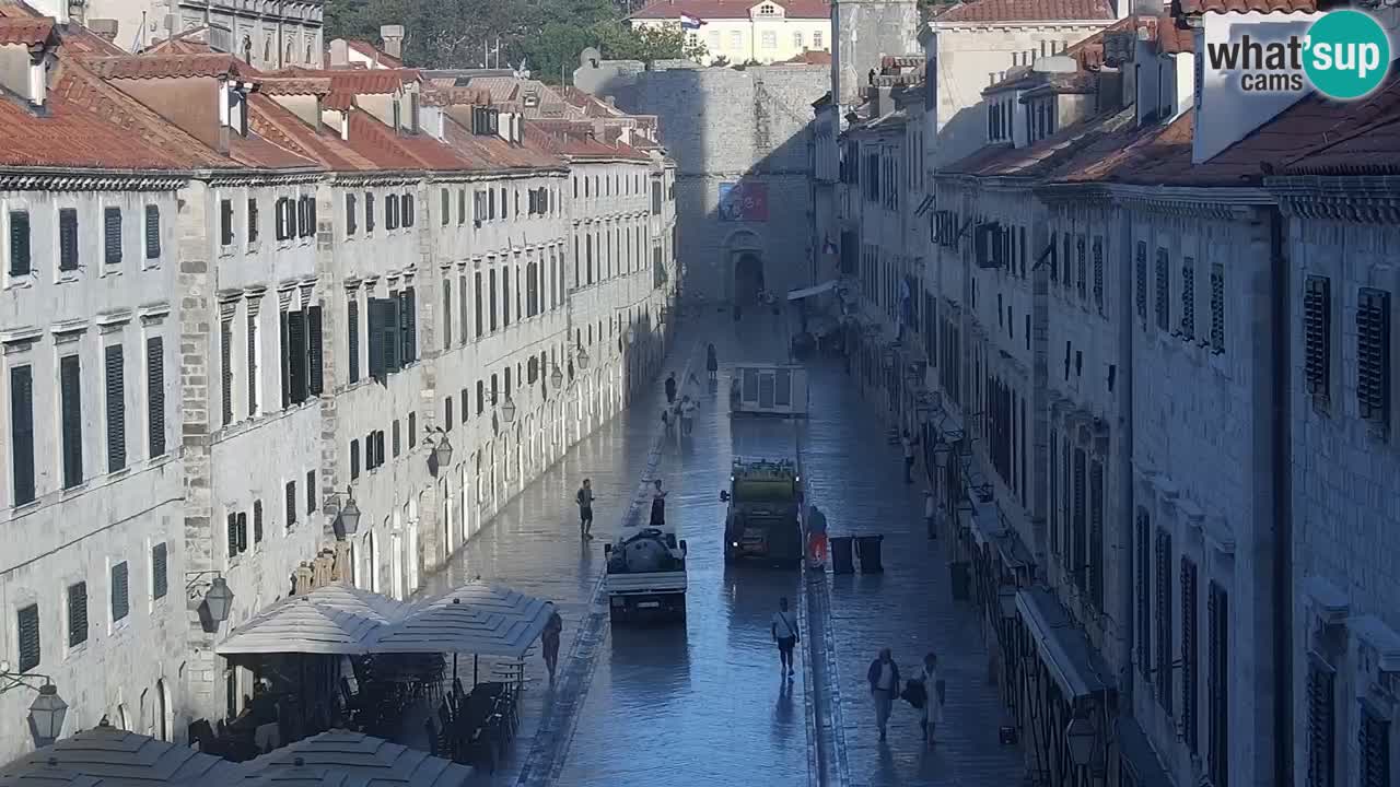 Live Webcam Dubrovnik Stradun
