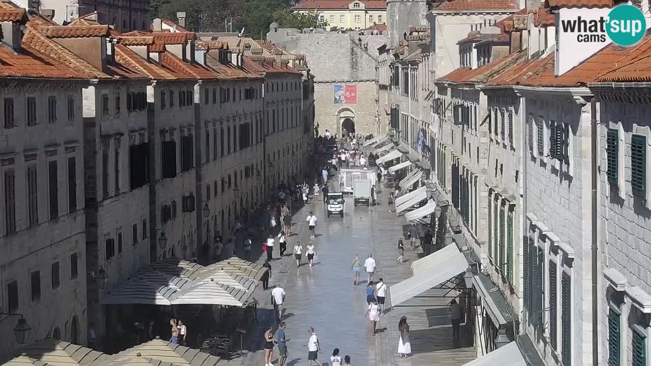 Kamera v živo Dubrovnik Stradun / Placa