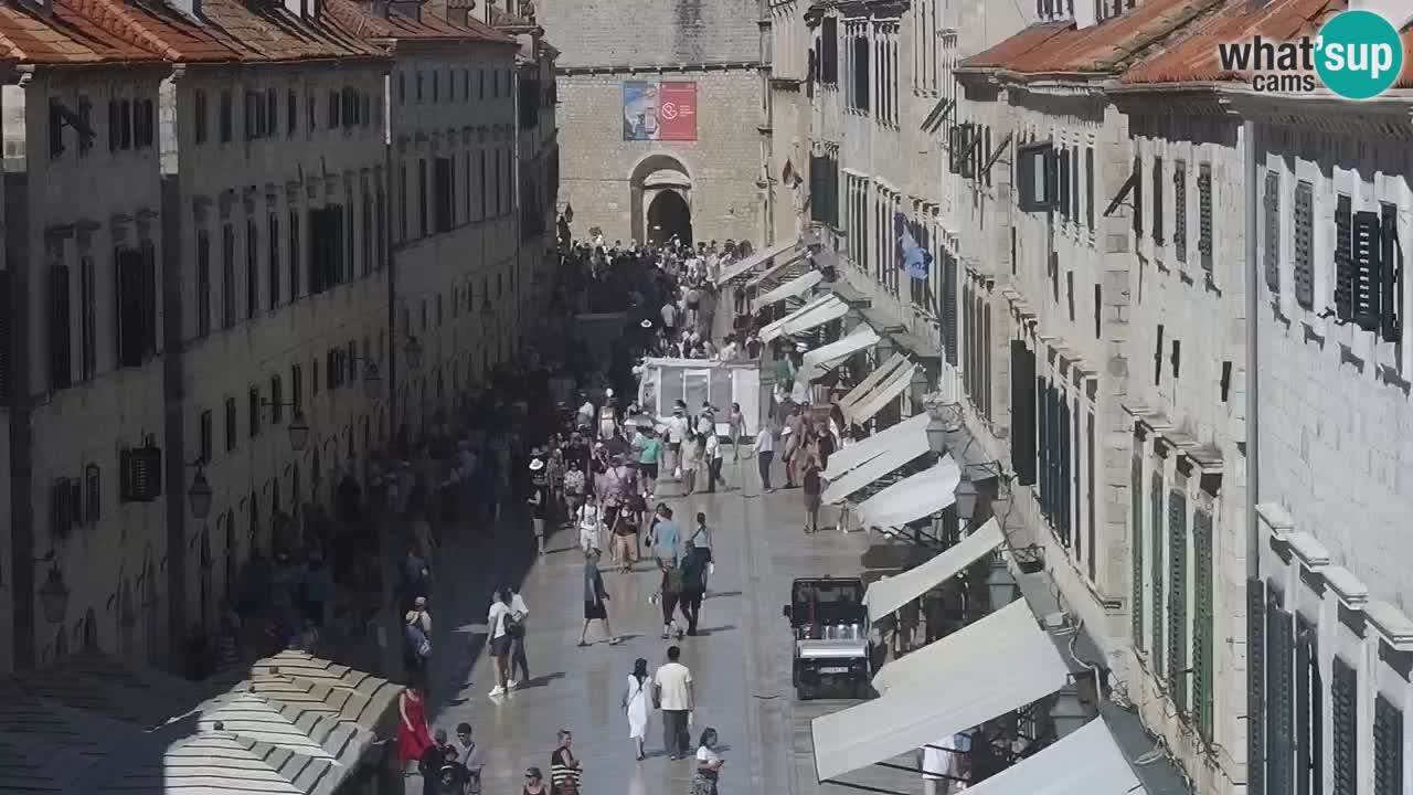 Kamera v živo Dubrovnik Stradun / Placa