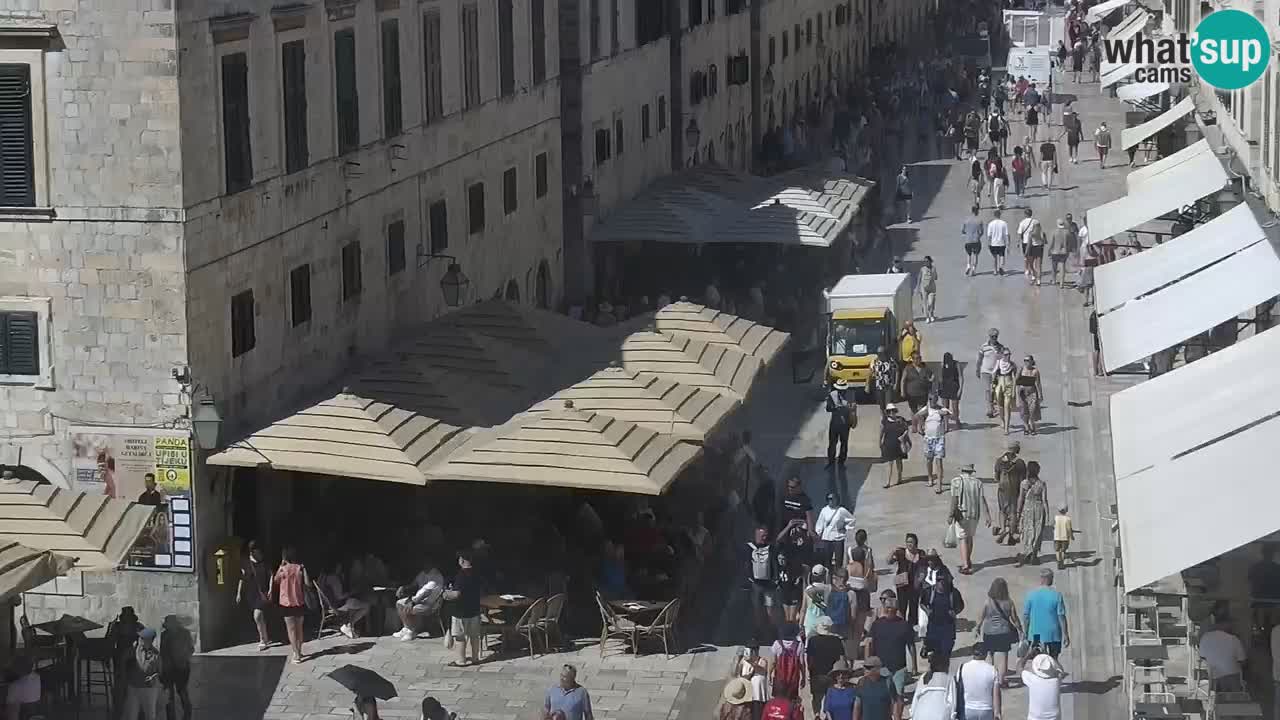 Kamera v živo Dubrovnik Stradun / Placa