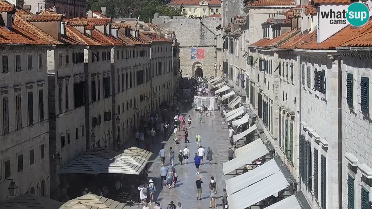Kamera v živo Dubrovnik Stradun / Placa