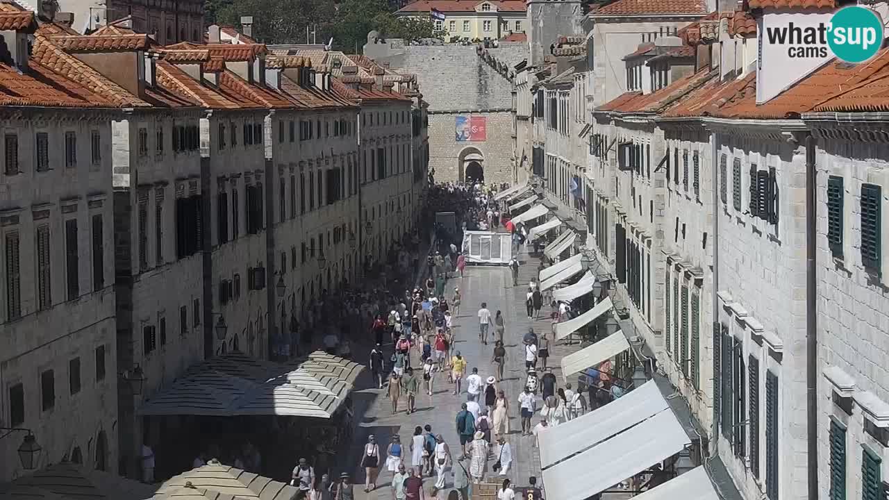 Kamera v živo Dubrovnik Stradun / Placa