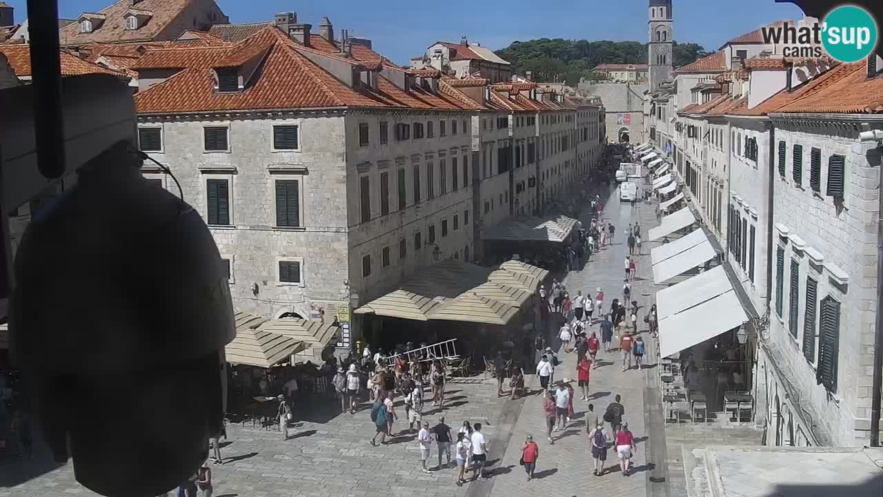 Kamera v živo Dubrovnik Stradun / Placa