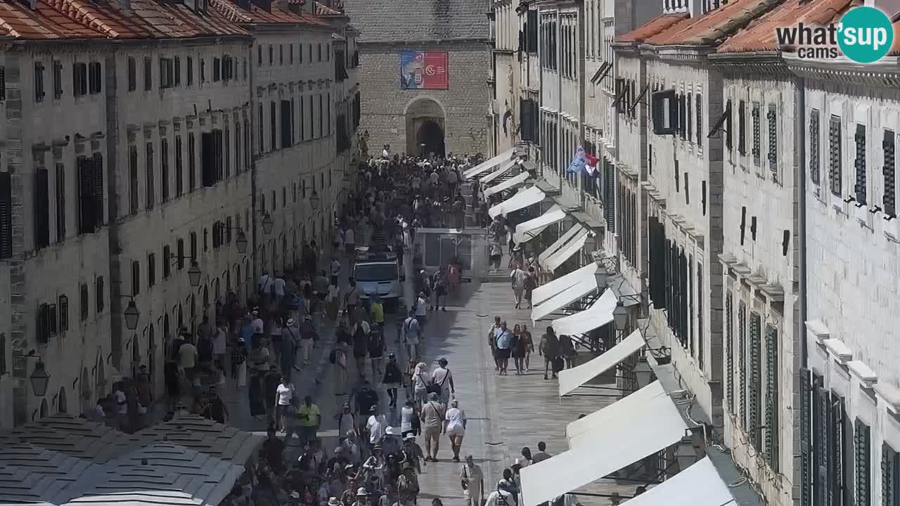 Live Webcam Dubrovnik Stradun