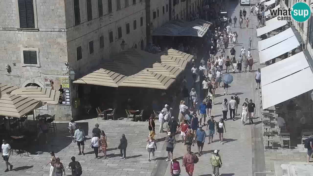 Kamera v živo Dubrovnik Stradun / Placa
