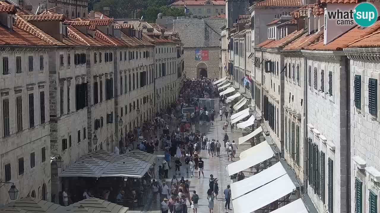 Kamera v živo Dubrovnik Stradun / Placa