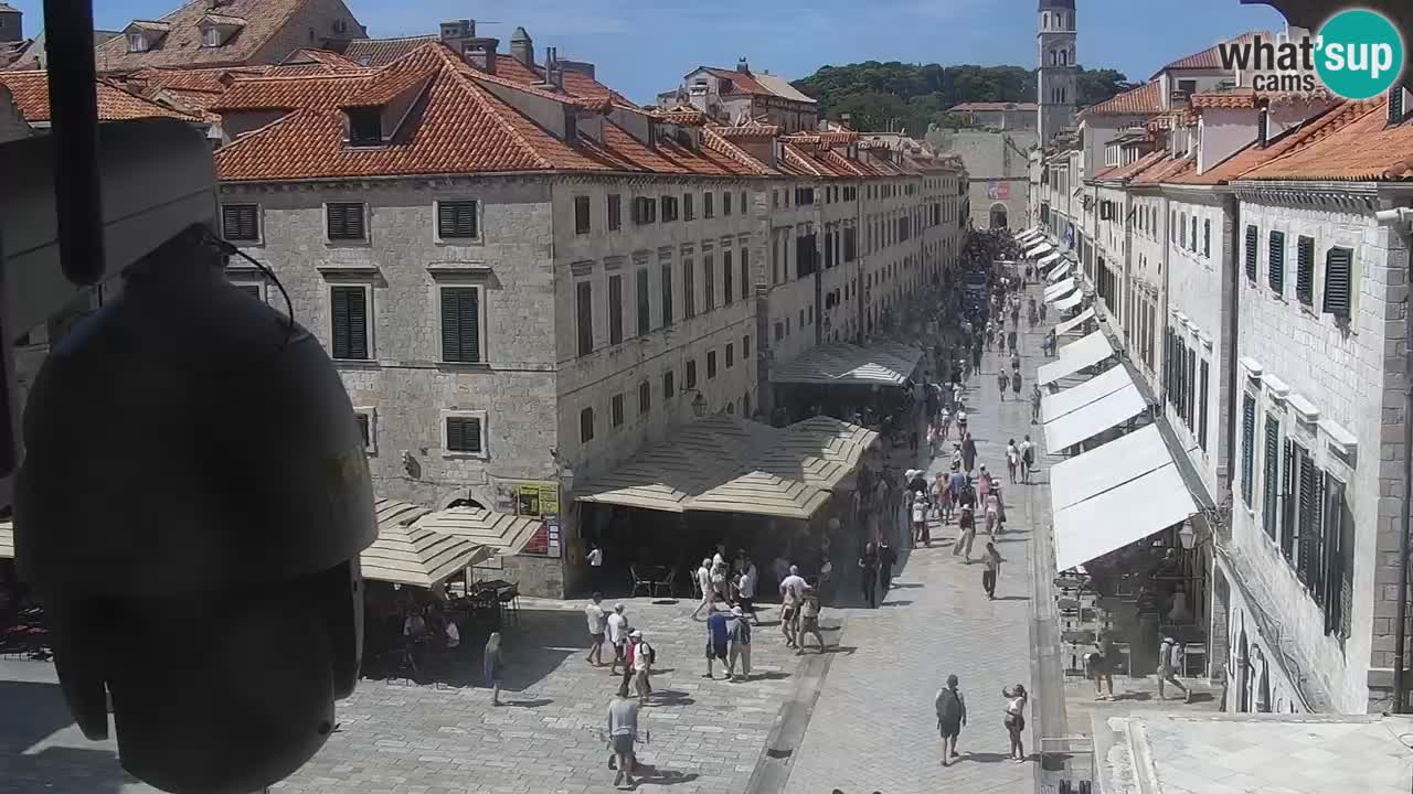 Kamera v živo Dubrovnik Stradun / Placa