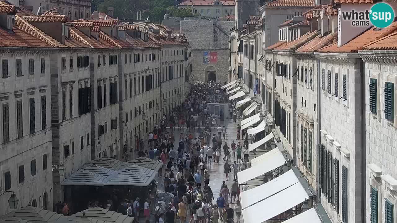 Kamera v živo Dubrovnik Stradun / Placa