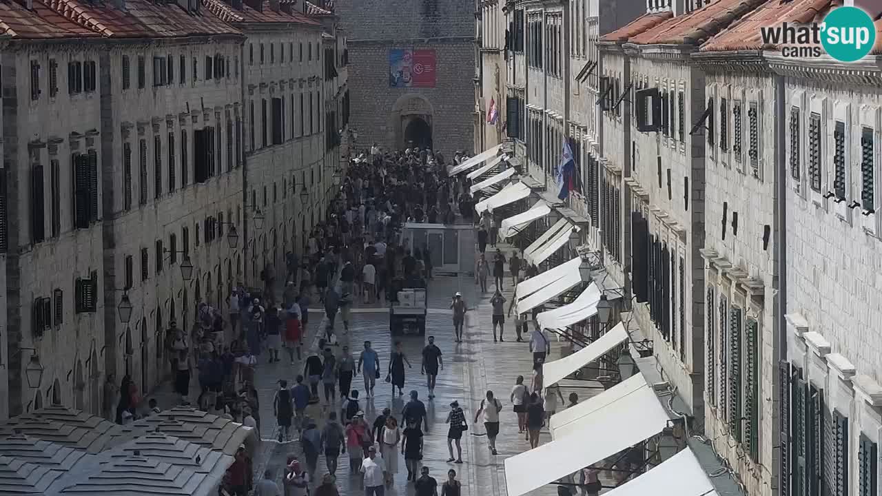 Kamera v živo Dubrovnik Stradun / Placa