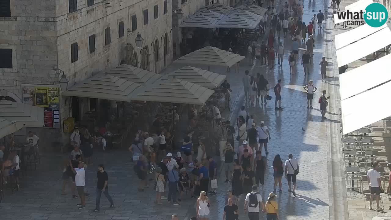 Kamera v živo Dubrovnik Stradun / Placa