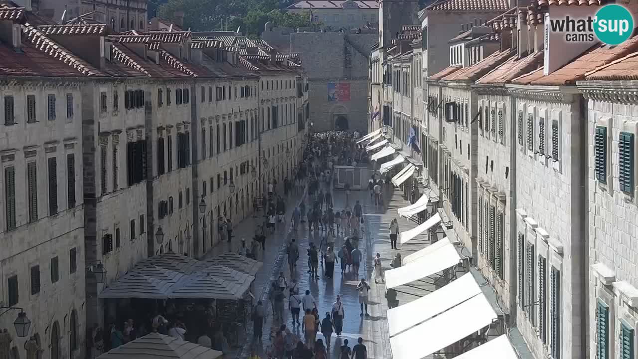 Kamera v živo Dubrovnik Stradun / Placa