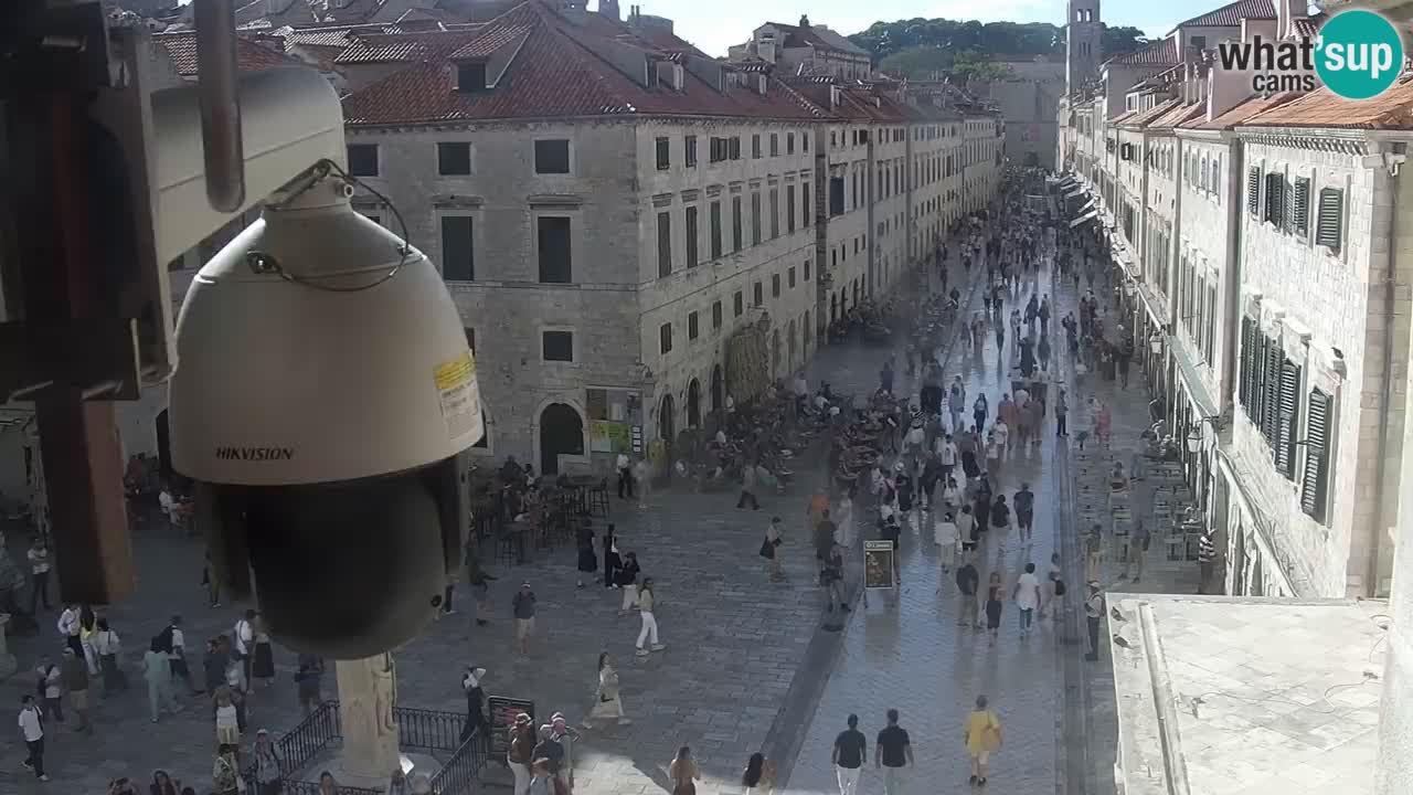 Kamera v živo Dubrovnik Stradun / Placa