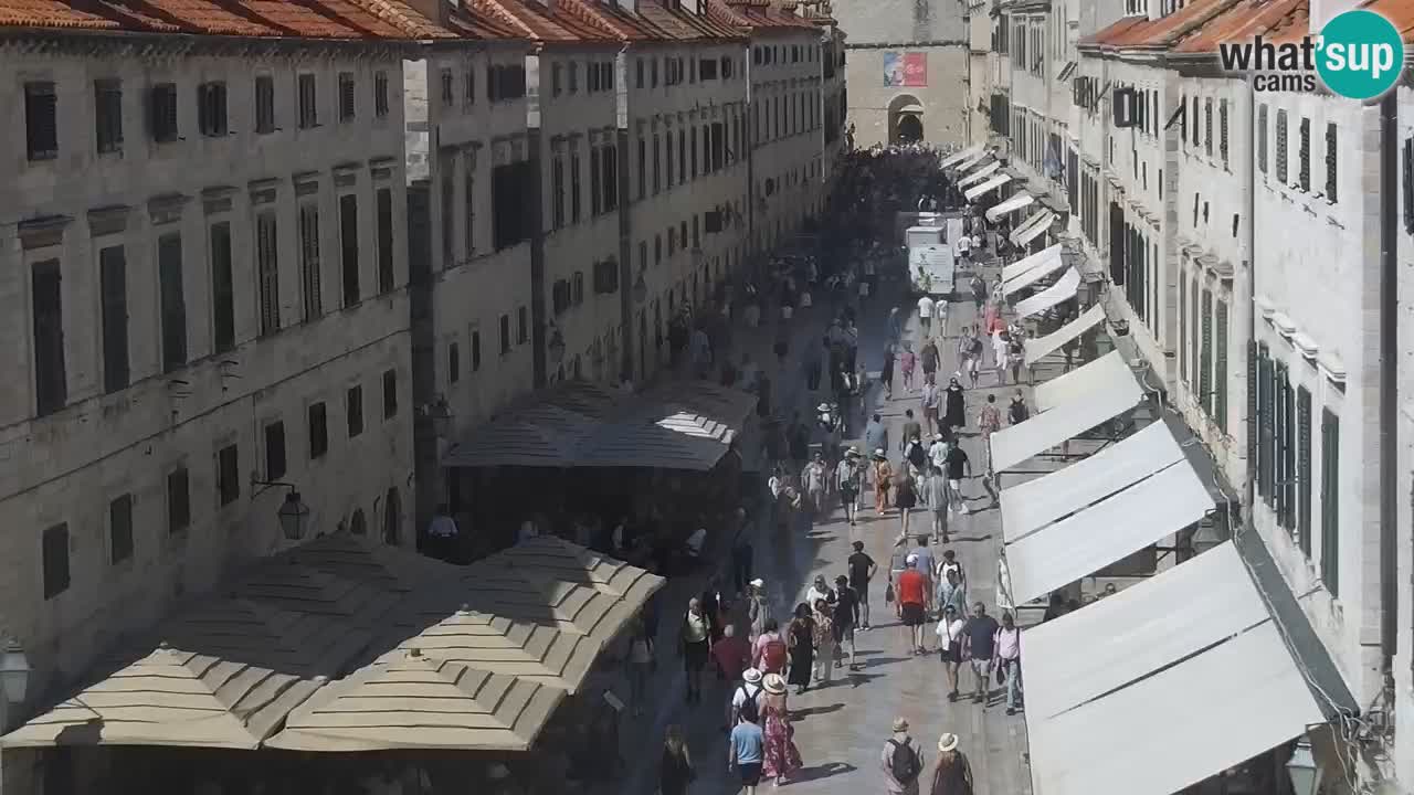 Webcam Ragusa (Dubrovnik) Stradun