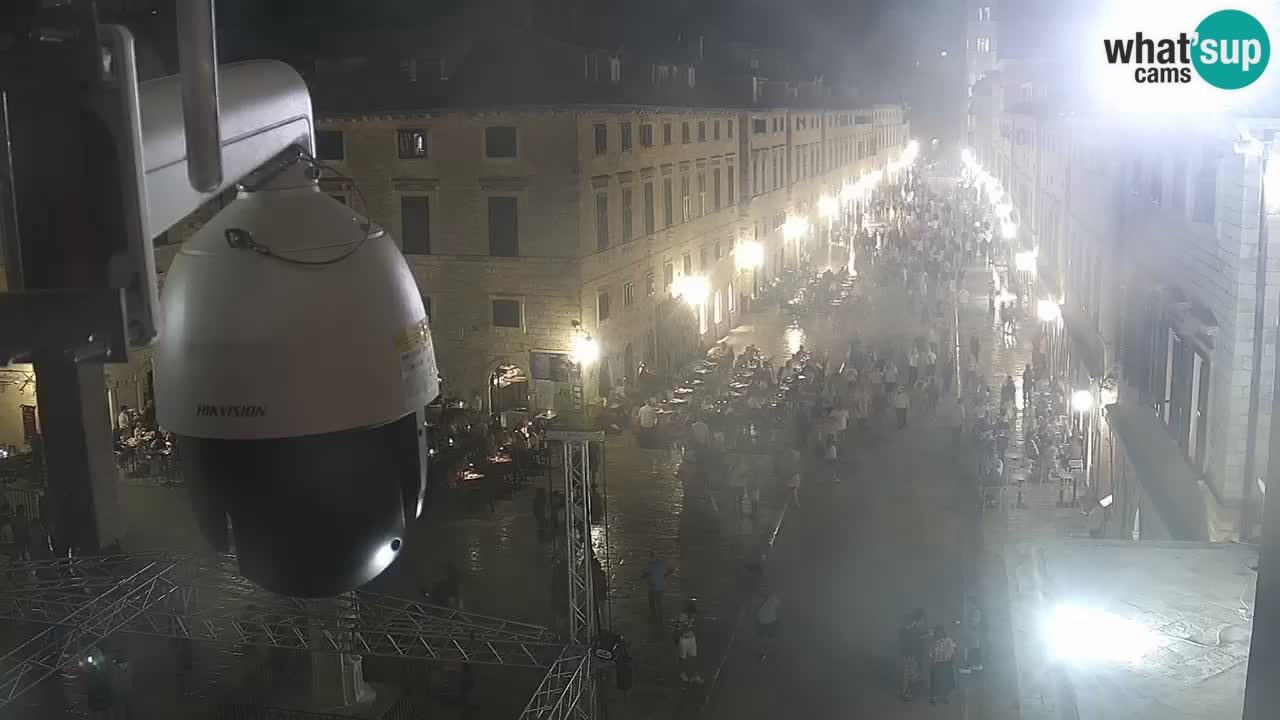 Live Webcam Dubrovnik Stradun