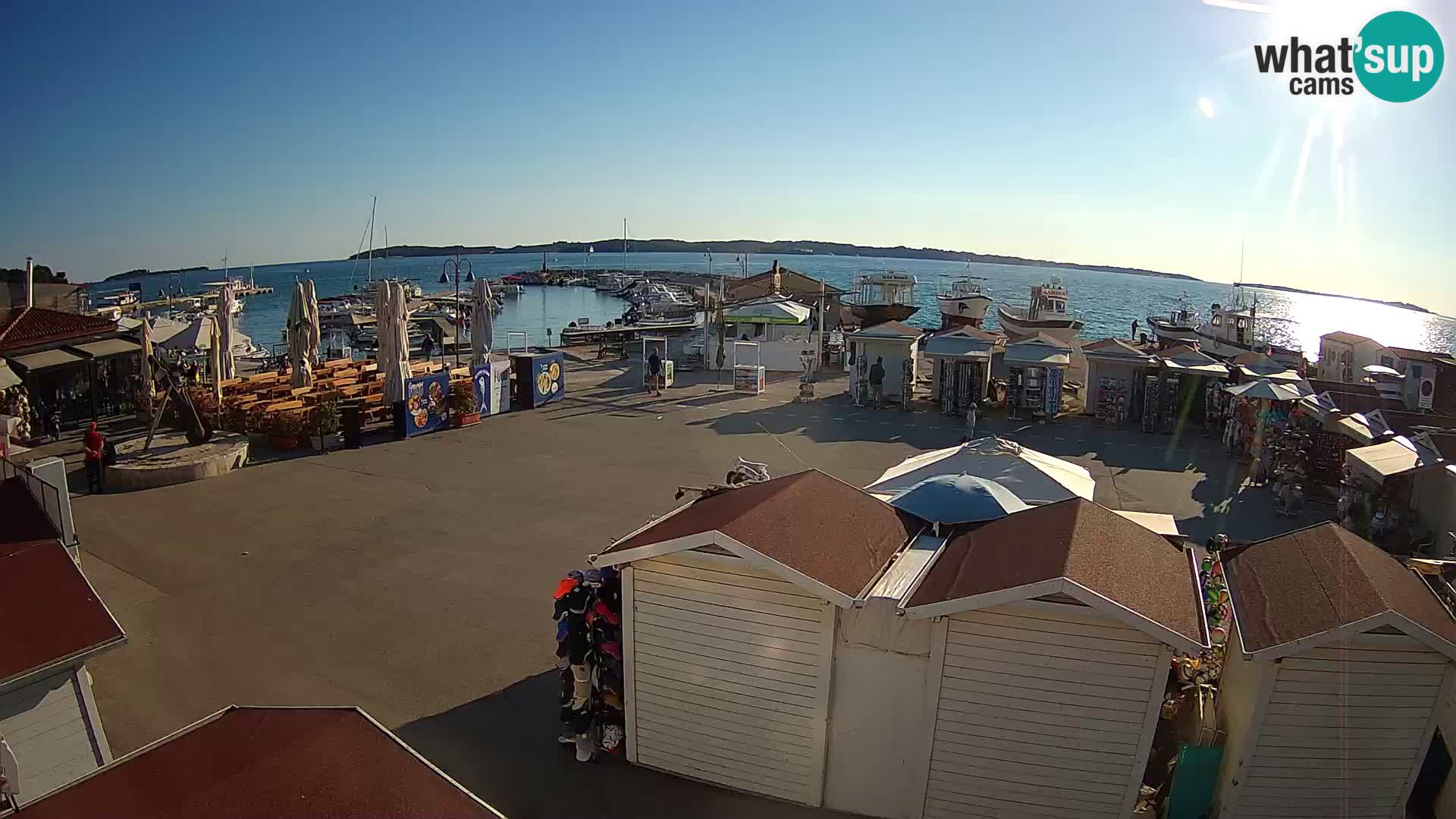 Fažana live webcam
