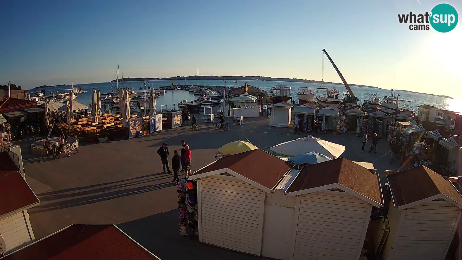 Live webcam Fažana