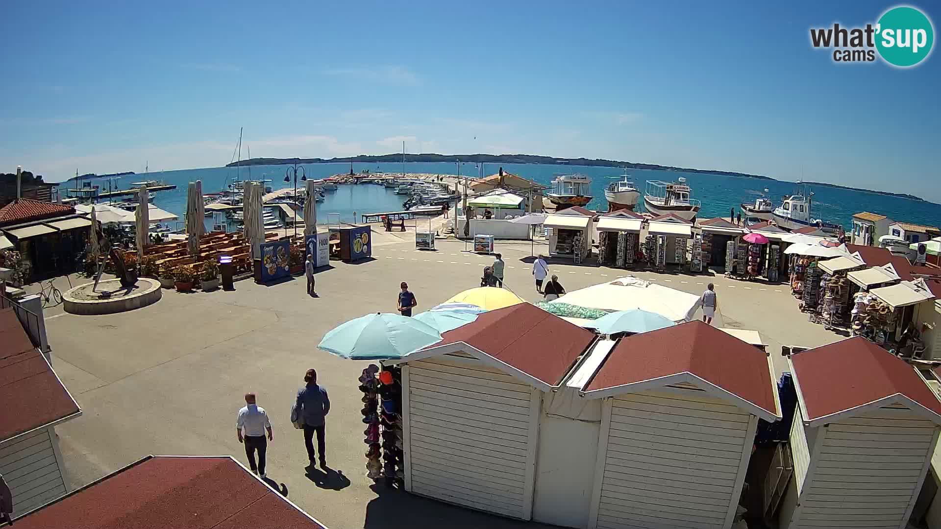 Fažana live webcam – Istria – Croatia