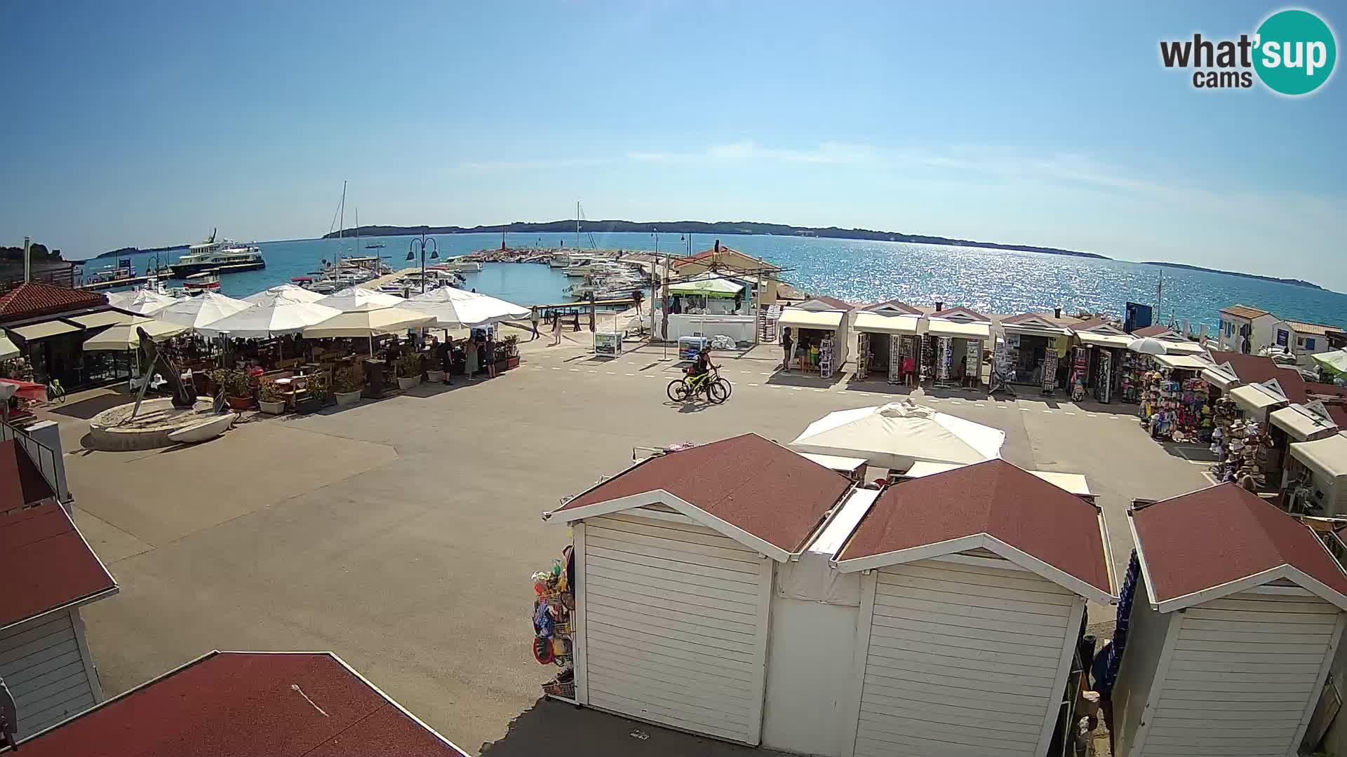 Fažana live webcam – Istria – Croatia
