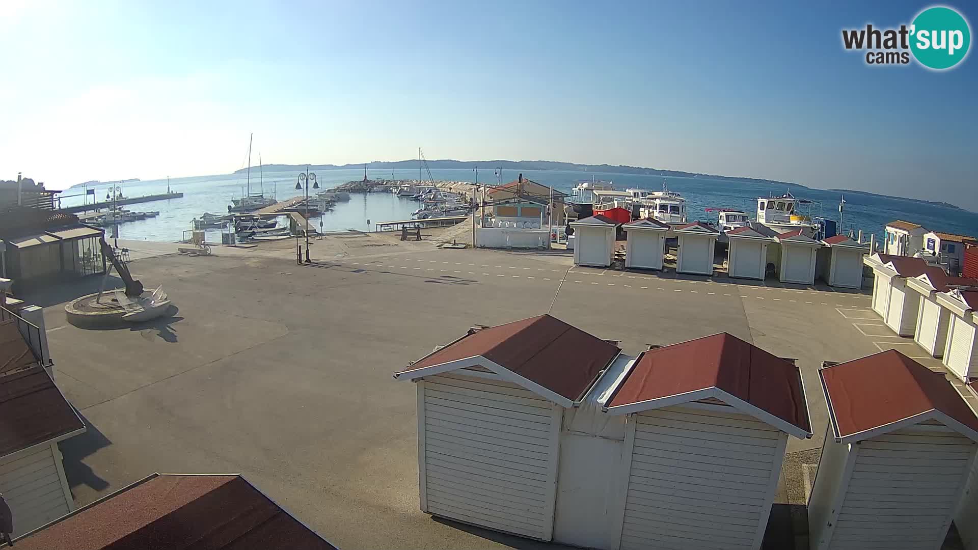 Live webcam Fažana