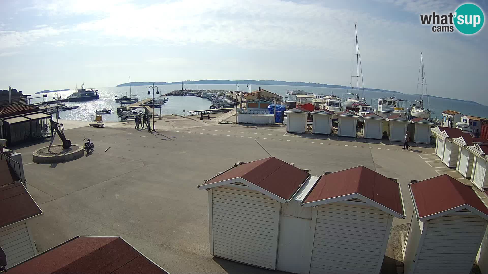 Fažana live webcam