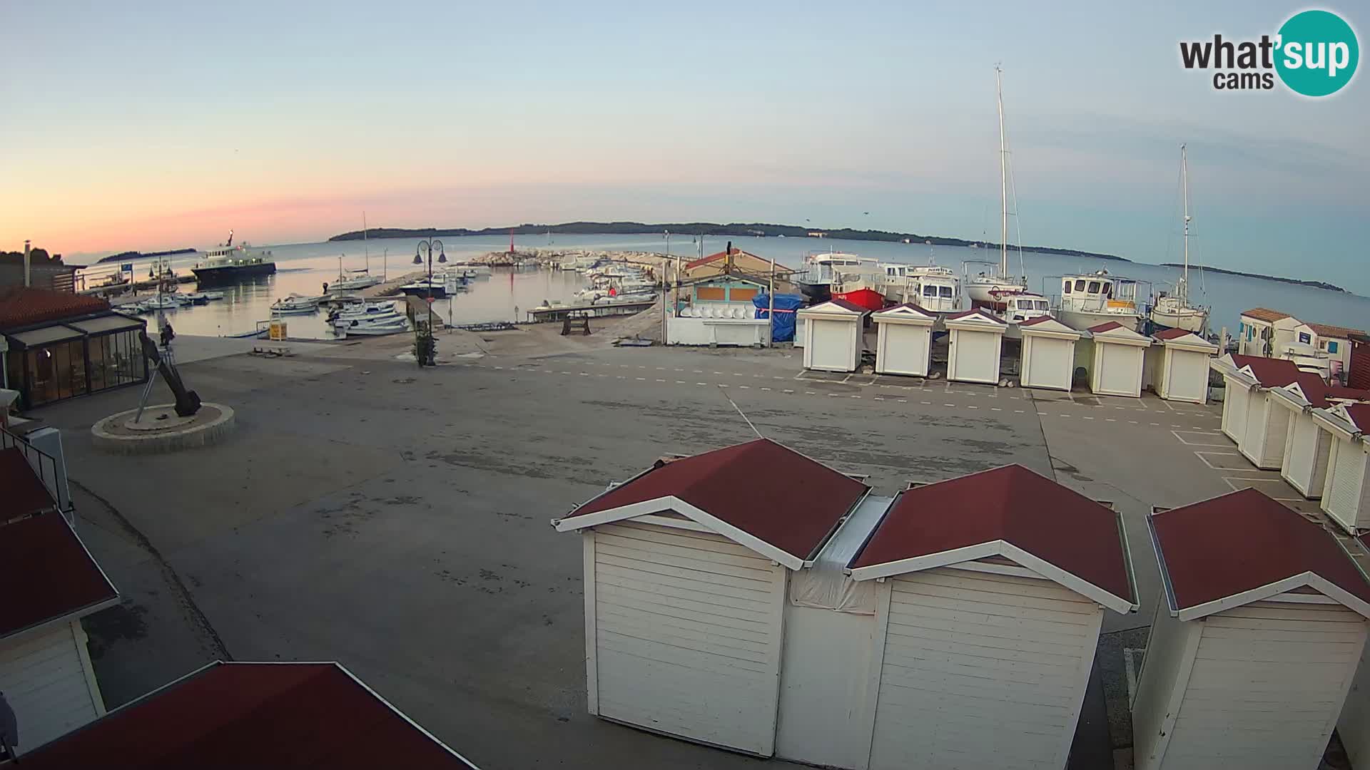 Fažana live webcam