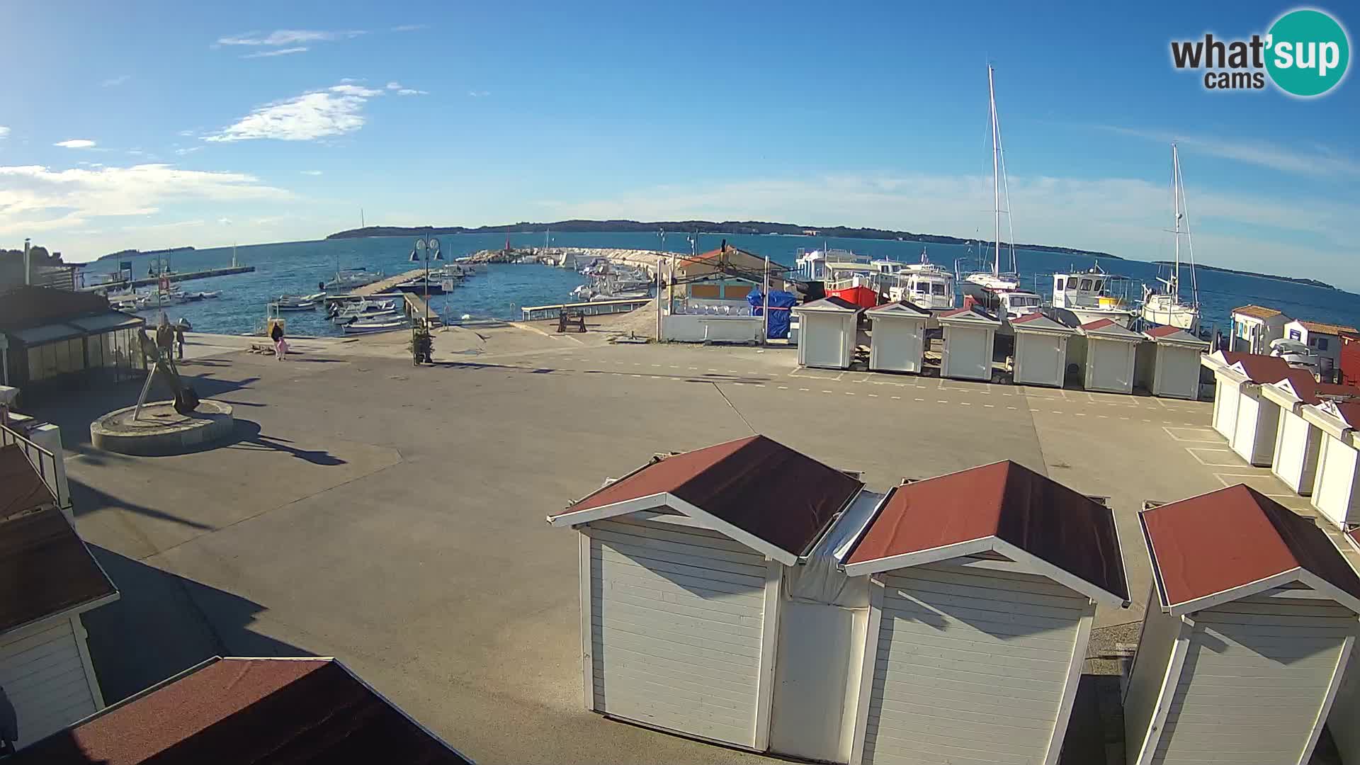 Fažana live webcam – Istria – Croatia