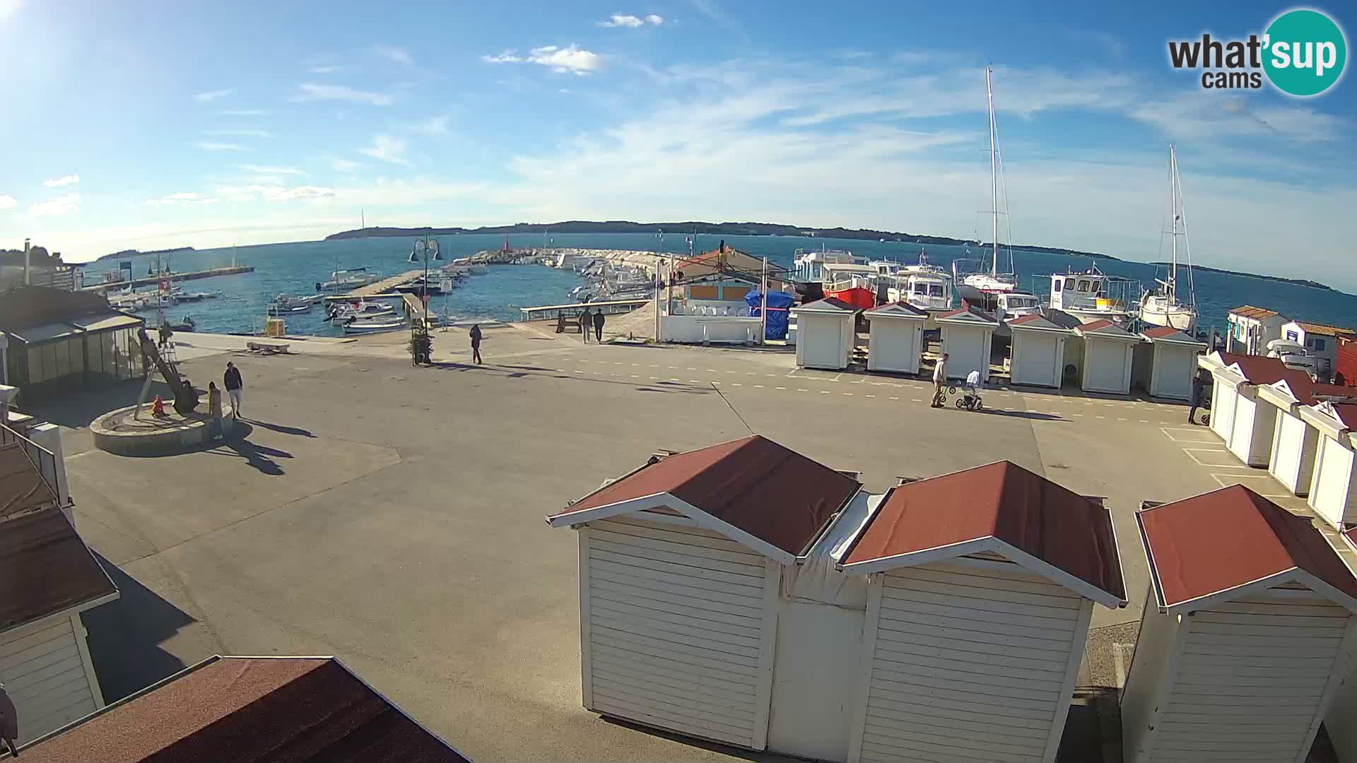 Fažana live webcam – Istria – Croatia