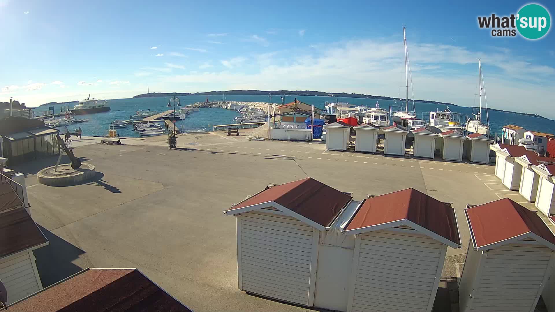 Live webcam Fažana