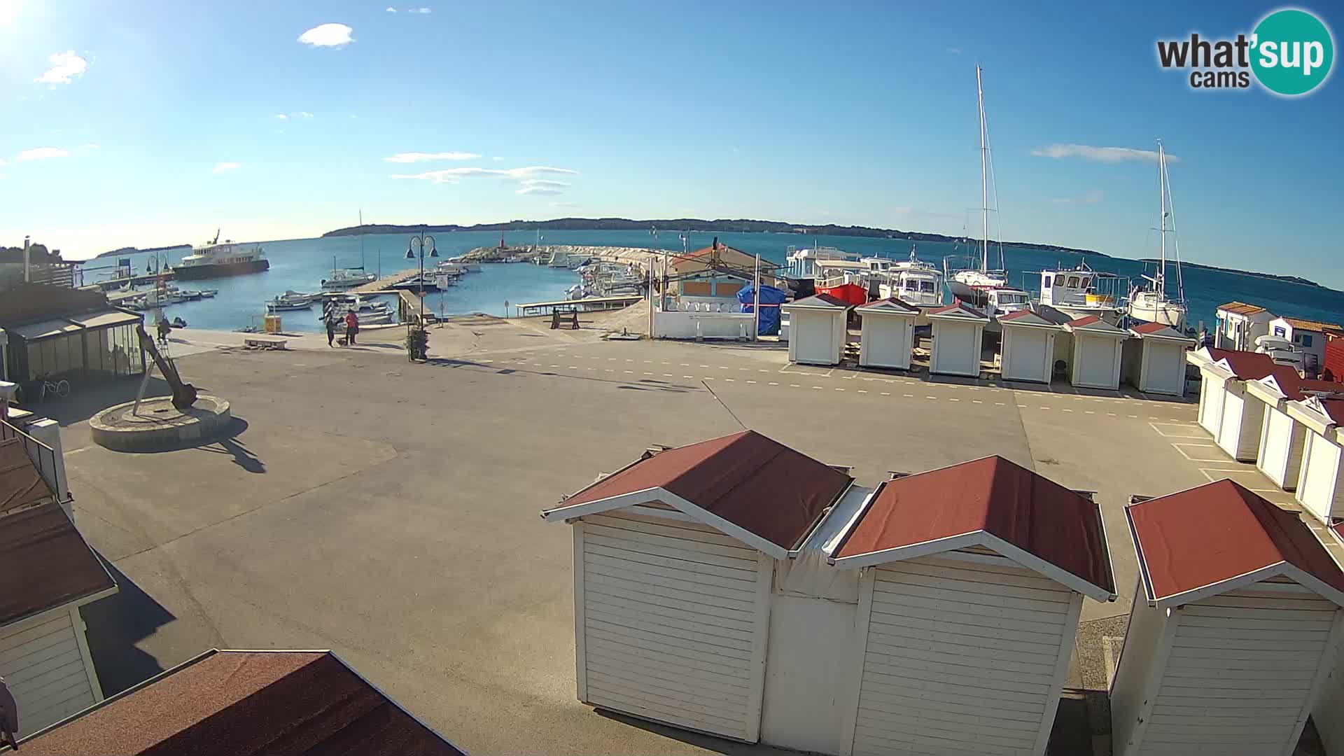 Fažana live webcam – Istria – Croatia