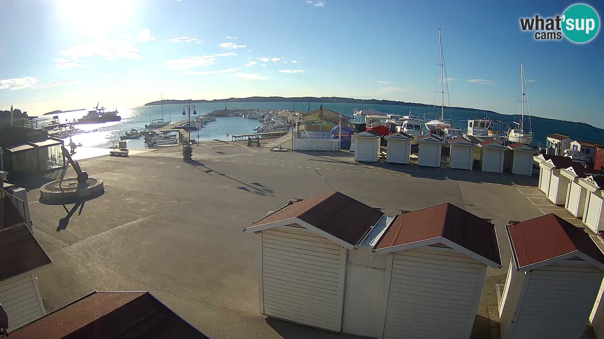 Fažana live webcam – Istria – Croatia