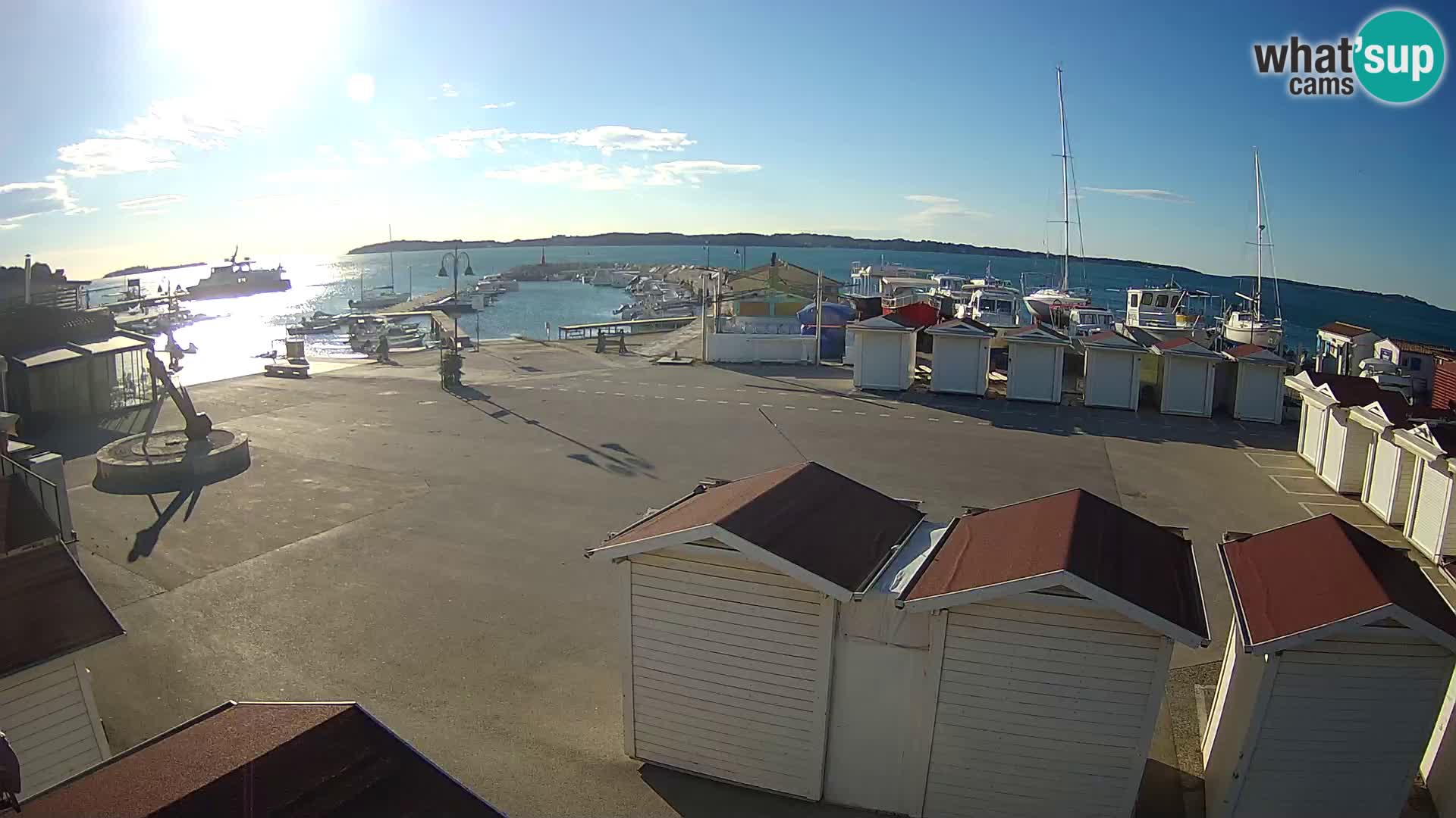 Fažana live webcam – Istria – Croatia