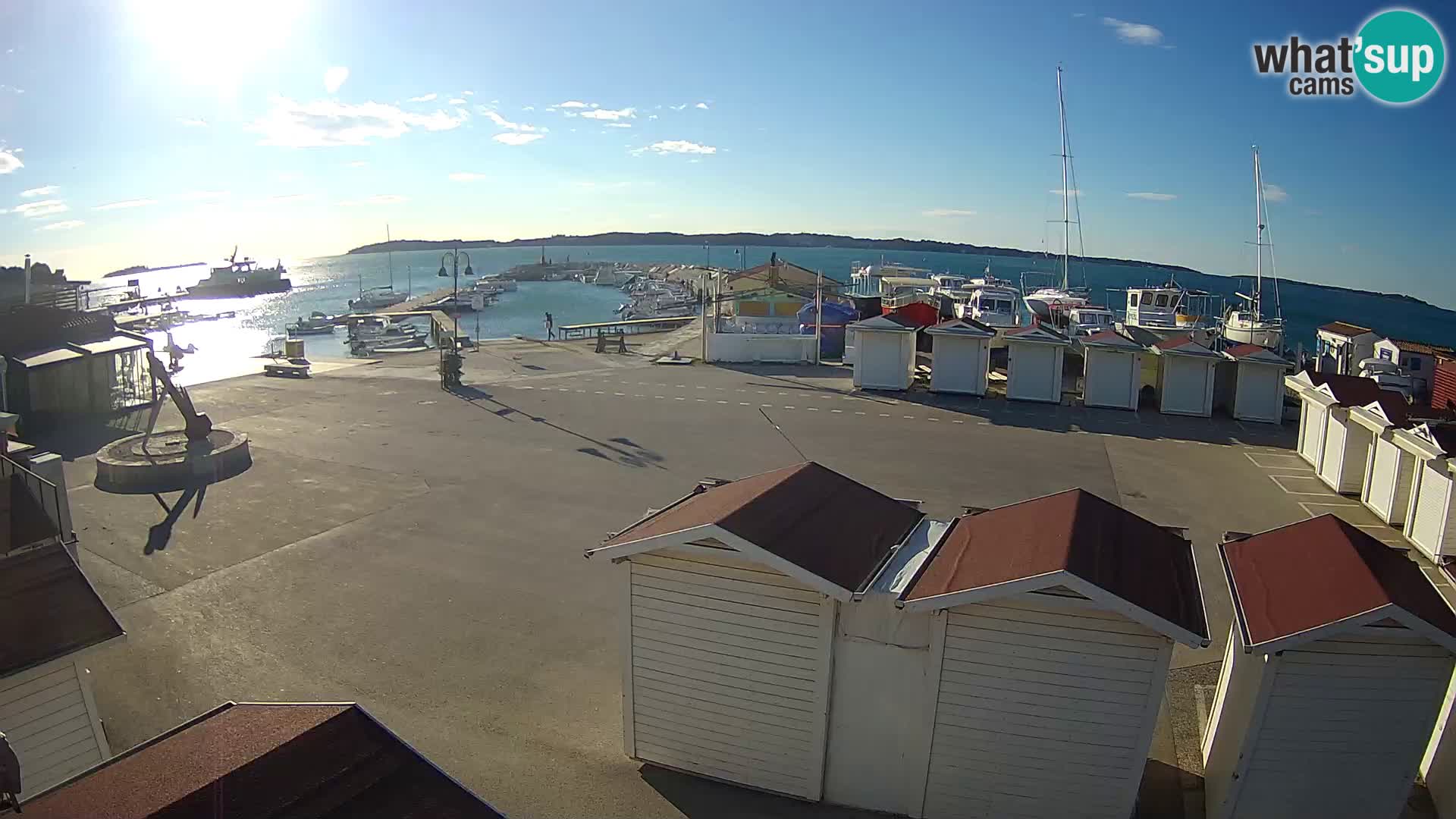 Fažana live webcam – Istria – Croatia