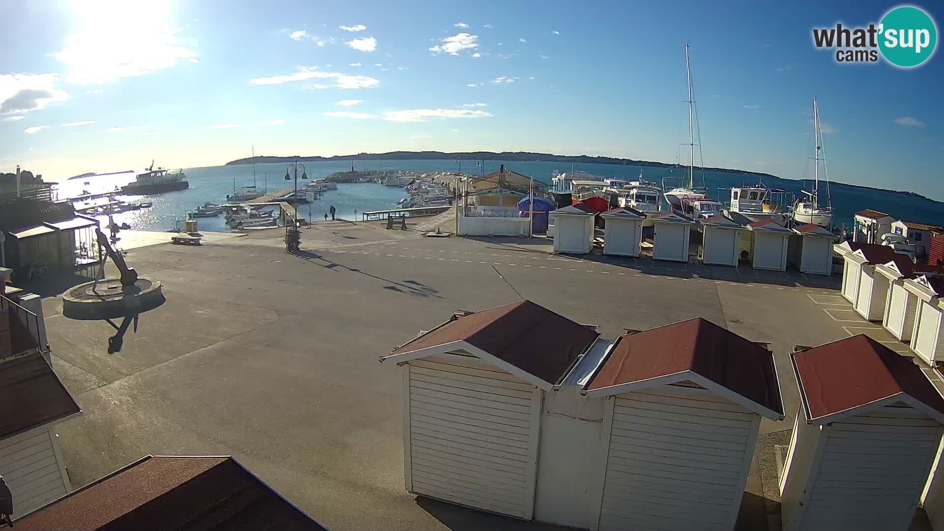 Fažana live webcam – Istria – Croatia