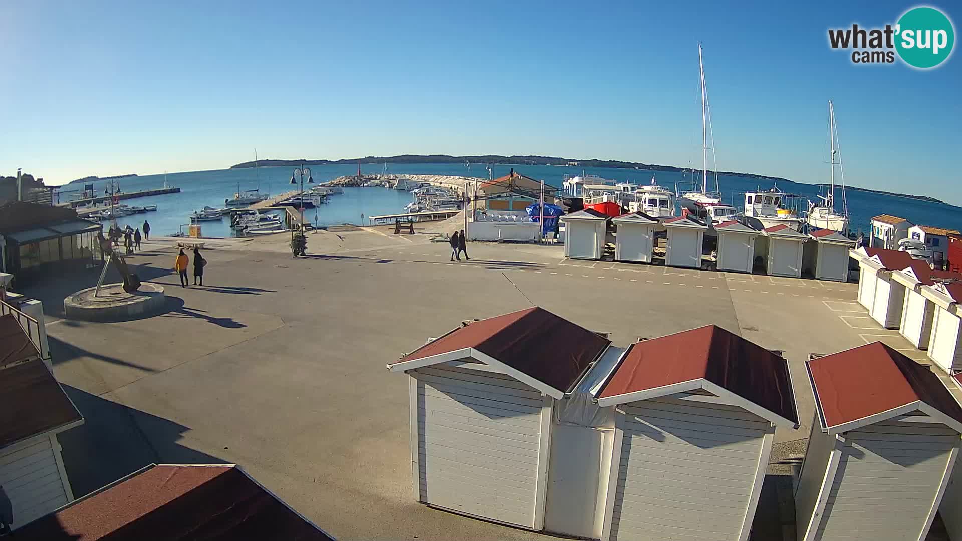 Live webcam Fažana