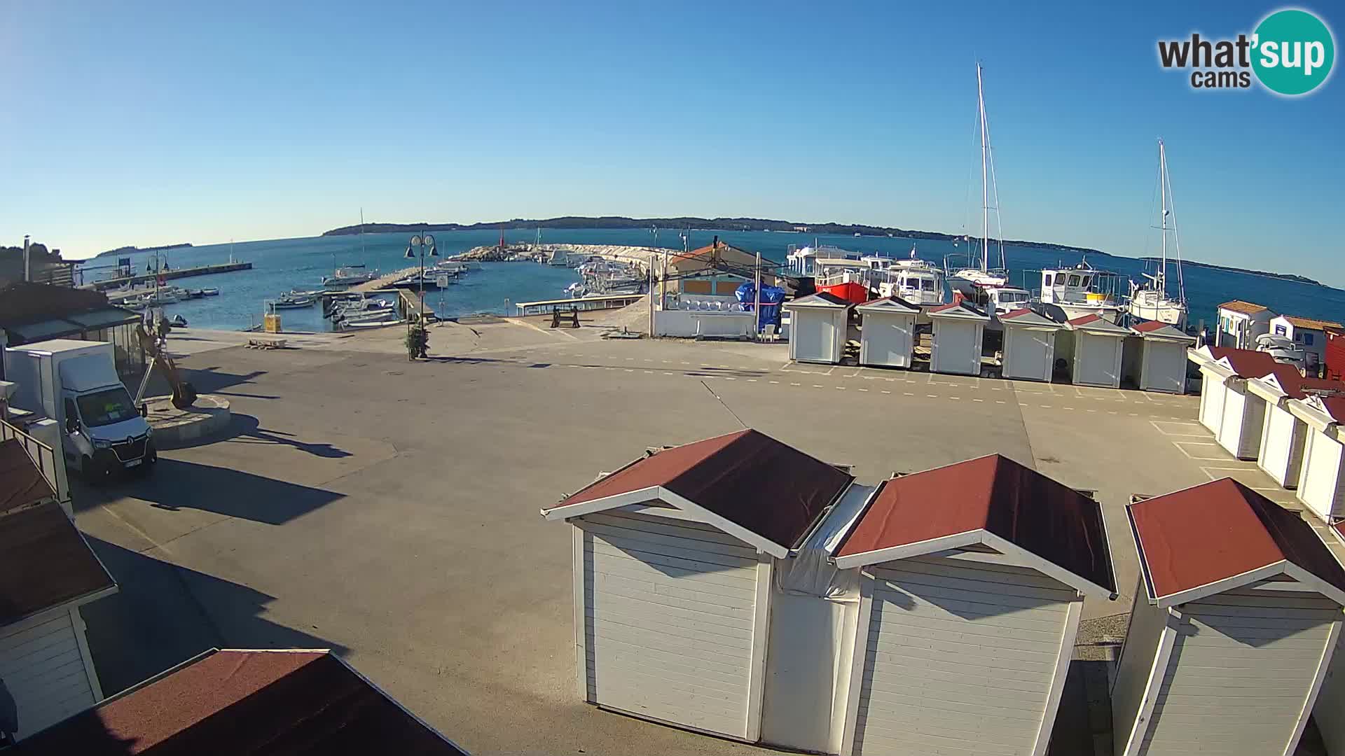 Fažana live webcam – Istria – Croatia