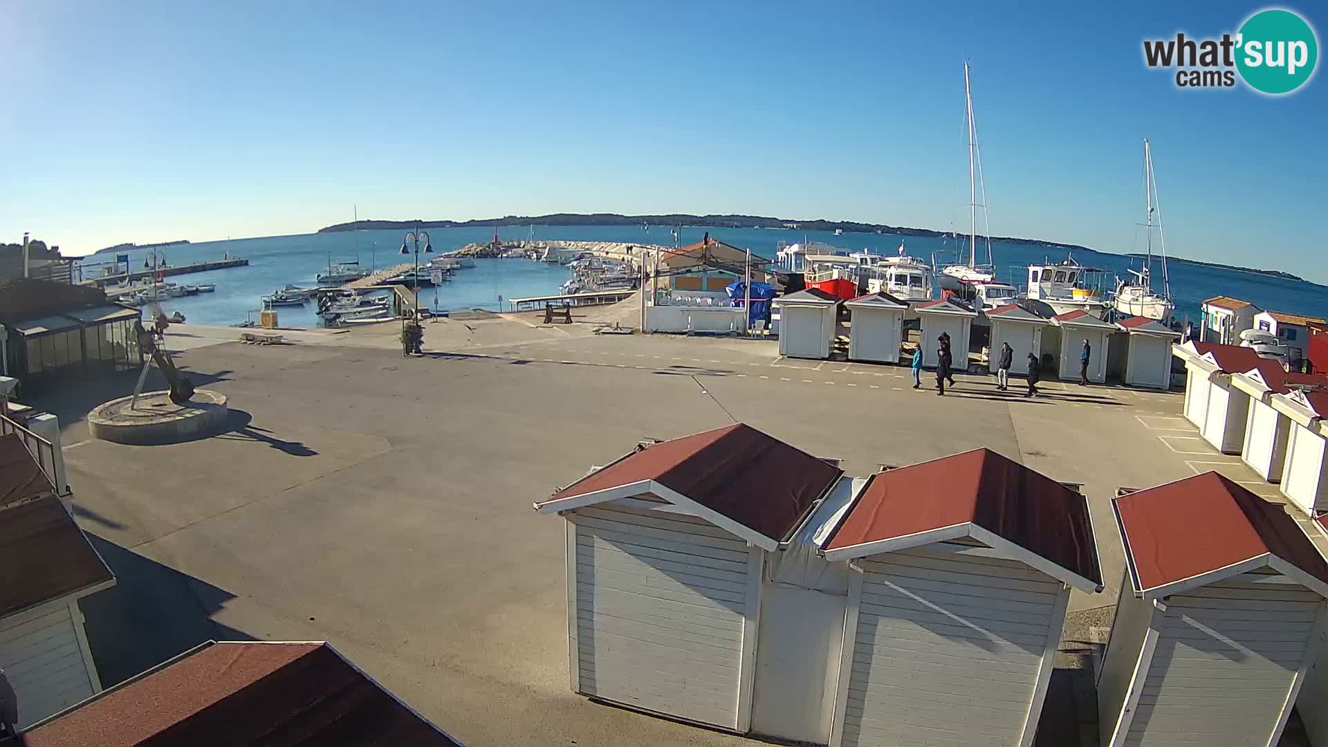 Fažana live webcam – Istria – Croatia