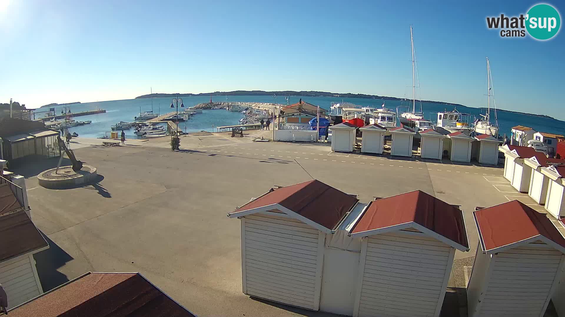 Fažana live webcam – Istria – Croatia