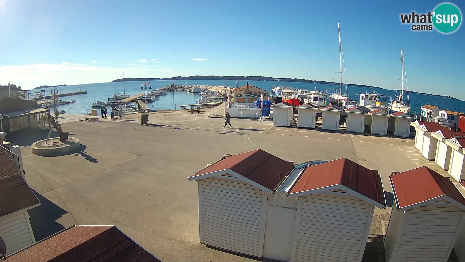 Fažana live webcam – Istria – Croatia