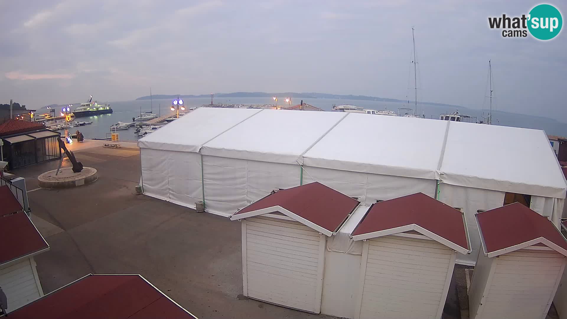 Fažana live webcam