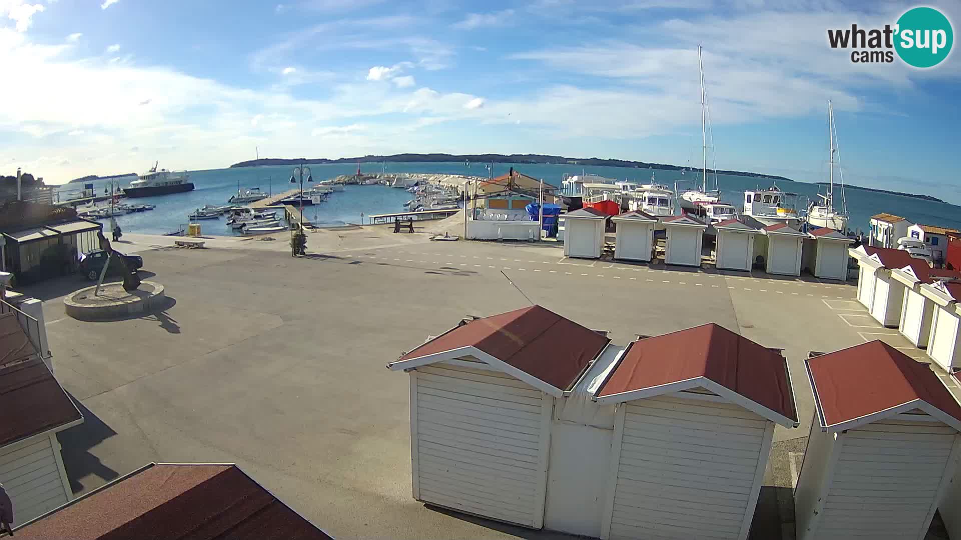 Fažana live webcam – Istria – Croatia