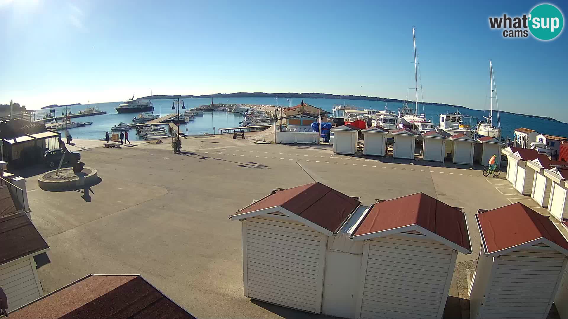 Fažana live webcam – Istria – Croatia